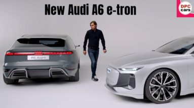 Audi A6 Avant e-tron concept & Audi A6 e-tron concept