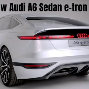 Audi A6 Sedan e-tron Electric Future Car