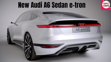 Audi A6 Sedan e-tron Electric Future Car