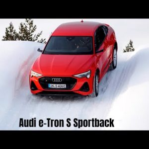 Audi e-Tron S Sportback Winter Testing