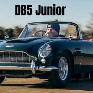 DB5 Junior can proudly wear the Aston Martin wings