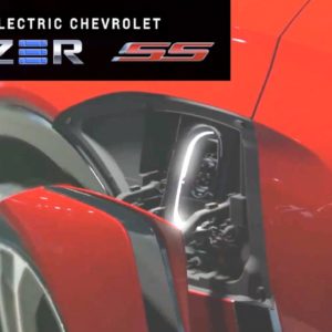 Electric Chevrolet Blazer SS Teaser