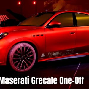 First Maserati Grecale One Off