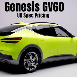 Genesis GV60 Electric Small SUV UK Spec Pricing