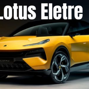 Lotus Eletre Electric SUV Revealed