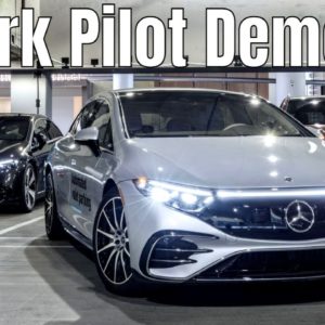 Mercedes EQS Intelligent Park Pilot Demo