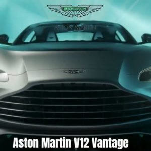 New Aston Martin V12 Vantage Revealed