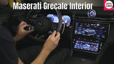 New Maserati Grecale SUV Interior Cabin