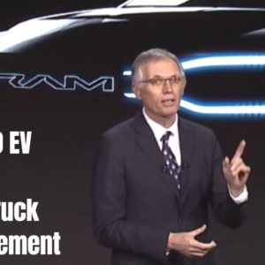 Ram 1500 EV Electric Pickup Truck Announcement