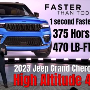 2023 Jeep Grand Cherokee High Altitude 4xe in Hydro Blue Exterior Paint