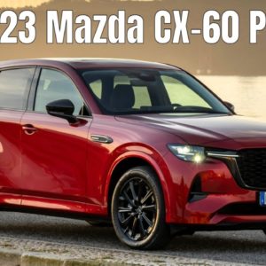 2022 Mazda CX-60 PHEV in Soul Red Crystal