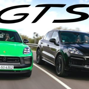 2022 Porsche Cayenne GTS and Macan GTS