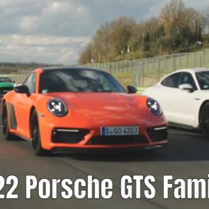 2022 Porsche GTS Family