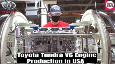 2022 Toyota Tundra V6 engine Production in USA