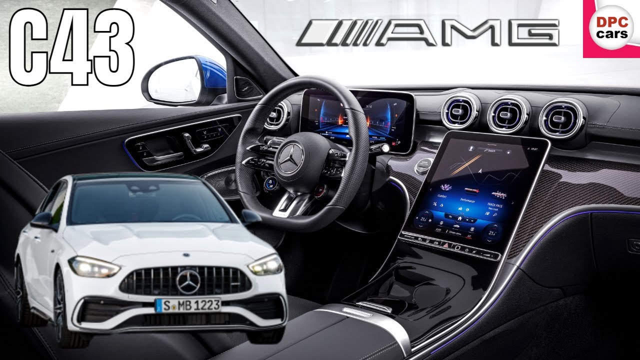 2023 Mercedes AMG C43 Sedan and Wagon Interior Cabin