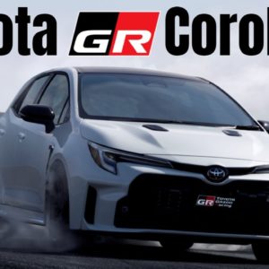 2023 Toyota GR Corolla Driving Footage