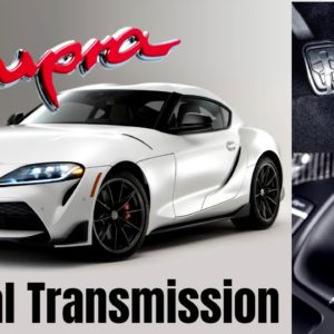 2023 Toyota Supra With Manual Transmission Gearbox