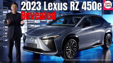 All Electric 2023 Lexus RZ 450e Revealed