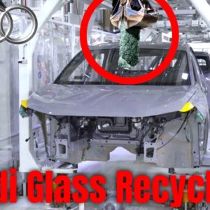 Audi Glass Recycling Process