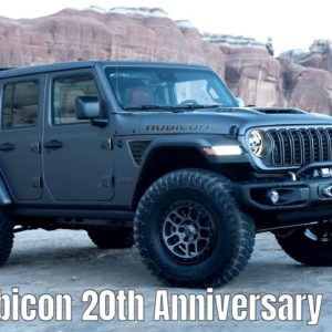 Jeep Rubicon 20th Anniversary Concept at Moab Easter Jeep Safari