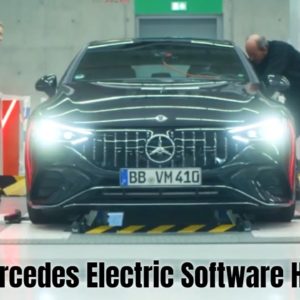 Mercedes Electric Software Hub factory at the Sindelfingen Germany