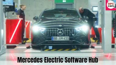 Mercedes Electric Software Hub factory at the Sindelfingen Germany