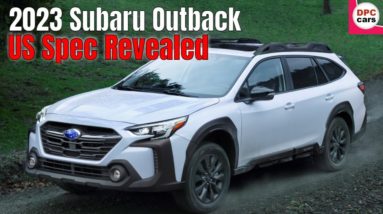 New 2023 Subaru Outback US Spec Revealed
