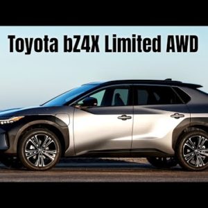 New 2023 Toyota bZ4X Limited AWD Heavy Metal With Black