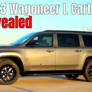 New 2023 Wagoneer L Carbide Revealed