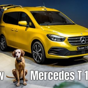 New Mercedes T 180 d T Class in Limonite Yellow