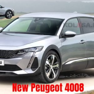 New Peugeot 4008 Rendered