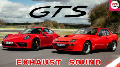 Porsche 924 Carrera GTS and 911 992 GTS Exhaust Sound