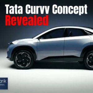 Tata Curvv Concept SUV Revealed