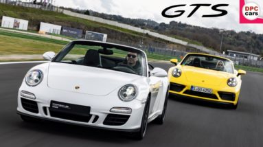 New 2022 Porsche 911 992 GTS and 997 Carrera GTS Cabriolet Exhaust Sound.