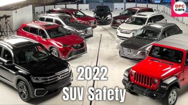 New IIHS Side Impact Crash and Safety Test 2022 Midsize SUVs Perform Well