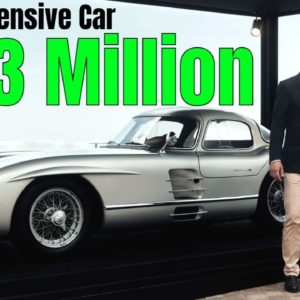 $143 Million 1955 Mercedes 300 SLR Uhlenhaut Coupe Most Expensive Car