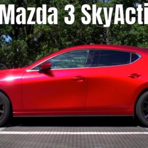 2022 Mazda 3 SkyActiv-X Engine With Manual Transmission