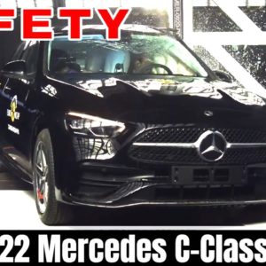 2022 Mercedes-Benz C-Class Safety Test