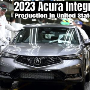 2023 Acura Integra Production in United States