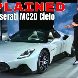 2023 Maserati MC20 Cielo Explained