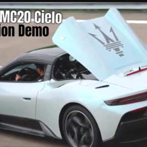2023 Maserati MC20 Cielo Top Function Demonstration