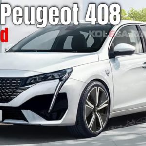 2023 Peugeot 408 Rendered