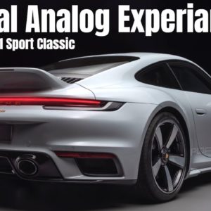 2023 Porsche 911 Sport Classic Manual Analog Experiance