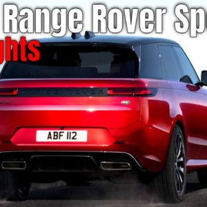 2023 Range Rover Sport Highlights