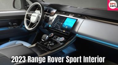 2023 Range Rover Sport Interior Cabin