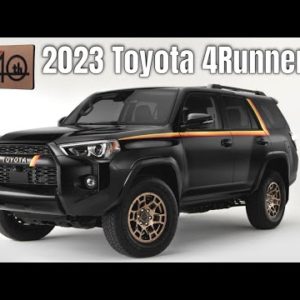 2023 Toyota 4Runner 40th Anniversary Edition