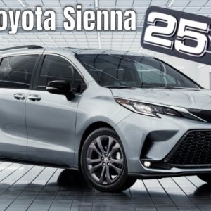 2023 Toyota Sienna 25th Anniversary Production