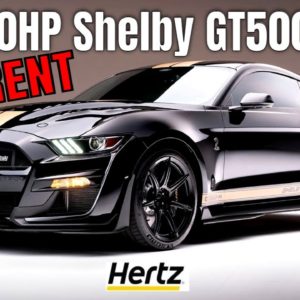900HP Shelby GT500 H Rent at Hertz Summer 2022