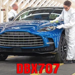 Aston Matin DBX707 First Customer Car Production