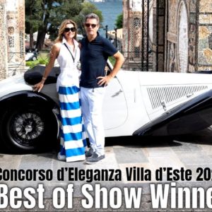 Bugatti 57 S wins Best of Show at the Concorso d’Eleganza Villa d’Este 2022